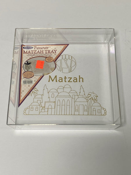 Acrylic Square Matzah Tray