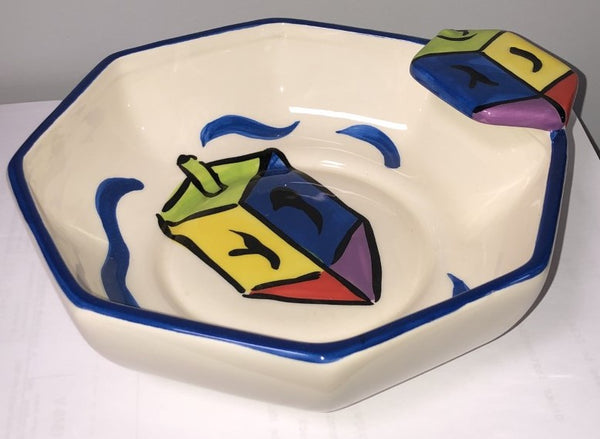 Ceramic Dreidel Tray